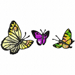 Butterfly Embroidery Design 5 Butterfly Embroidery Design 5